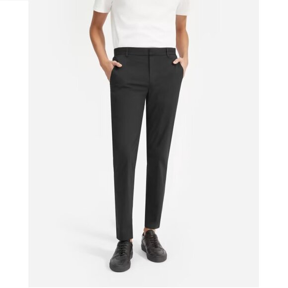 Everlane Other - NWT Everlane The Air Chino Cotton Poplin Black Pants Size 40x30